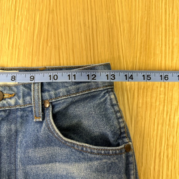 REFORMATION Jeans Roper Cropped Smart Ass Chesapeake Wash Size 24 - Picture 9 of 12